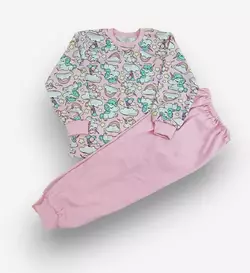 Детская пижама для девочки Единорог интерлок-пенье