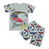 Летний комплект для мальчика футболка+шорты Racer Speed кулир