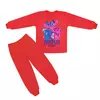 Детская яркая пижама Пони для девочки 1-2 года интерлок-начес