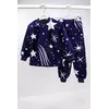 Пушистая детская пижама для мальчика Звезды
