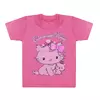 Цветная футболка Charmmy Kitty для девочки интерлок