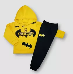 Детский спортивный костюм Бэтмен для мальчиков трёхнитка