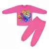 Цветная детская пижама с принтом Принцессы для девочки 1-2 года интерлок-начес