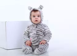 Детская кофта с принтом Банни для девочки трёхнитка