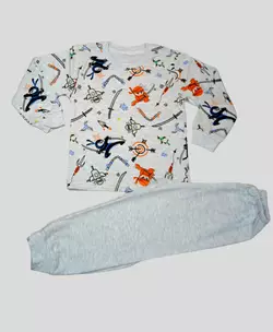 Детская пижама для мальчика Самурай интерлок-пенье