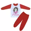 Детская цветная пижама для девочки с рисунком Принцесса интерлок