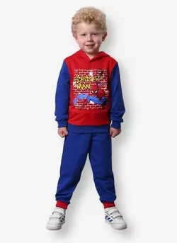 Детский костюм для мальчика Spider Man двунитка 98-104
