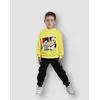 Детский костюм для мальчика Микки Маус жёлто-чёрный двунитка