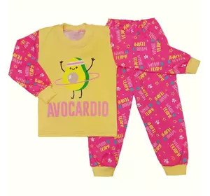 Пижама детская Avocardio для девочки интерлок-пенье