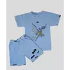 Летний комплект для мальчика футболка+шорты Бетмен кулир