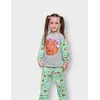 Детская пижама для девочки с рисунком Лисичка кулир