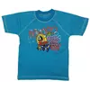 Детская цветная футболка для мальчика с отстрочкой интерлок