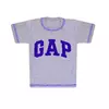 Детская серая футболка с принтом GAP для мальчика/девочки кулир