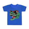 Детская красочная футболка для мальчика T-Rex кулир