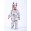 Детский теплый костюм для девочки Зайка