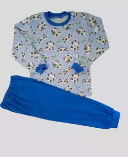 Детская пижама для мальчика Панда интерлок-пенье