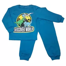 Пижама детская Discover world для мальчика интерлок-пенье