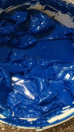 Краска пластизольная синяя Blue 56