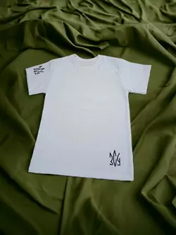 Подростковая футболка с принтом ВСУ кулир