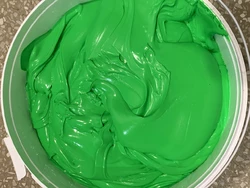 Краска пластизольная флуоресцентная Fluorescent Green