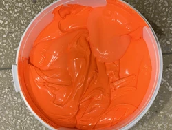 Краска пластизольная флуоресцентная Fluorescent Orange