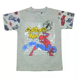 Футболка детская для мальчика с принтом Spiderman кулир