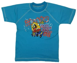 Детская цветная футболка для мальчика с отстрочкой интерлок