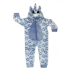 Кигуруми детская пижама Единорог для мальчика велсофт