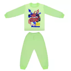 Детская пижама в горох кофта+штаны Маквин для мальчика интерлок