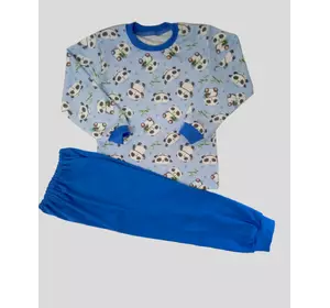 Детская пижама для мальчика Панда интерлок-пенье