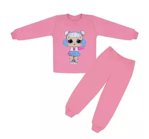 Цветная детская пижама для девочки LOL интерлок