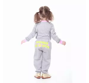 Штаны с надписью детские девочке интерлок