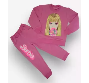 Спортивный костюм для девочки с принтом Барби