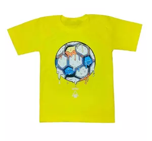 Футболка детская для мальчика с принтом Football кулир