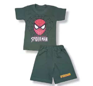 Детский комплект  Spider-man для мальчиков кулир