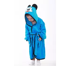 Детский халат Микки Маус для мальчика велсофт