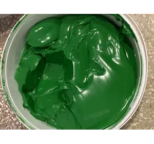 Краска пластизольная зеленая Green 160