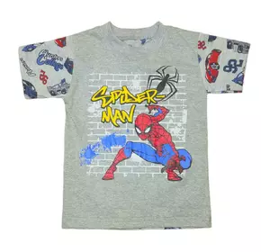 Футболка детская для мальчика с принтом Spiderman кулир