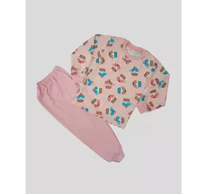 Детская пижама для девочки Кексики интерлок-пенье