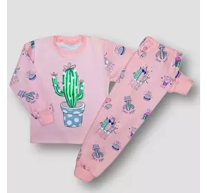 Пижама детская для девочки с принтом I love fiesta интерлок-пенье 2-3 года