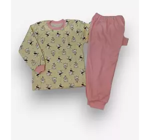 Детская пижама для девочки Мышки интерлок-пенье