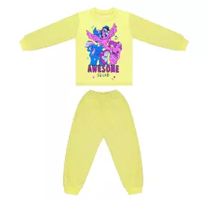 Детская пижама для девочки Awesome squad кофта+штаны интерлок