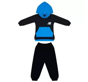 Спортивный детский костюм с принотом BASE для мальчика двухнитка