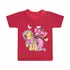 Детская цветная футболка с рисунком Пони для девочки кулир